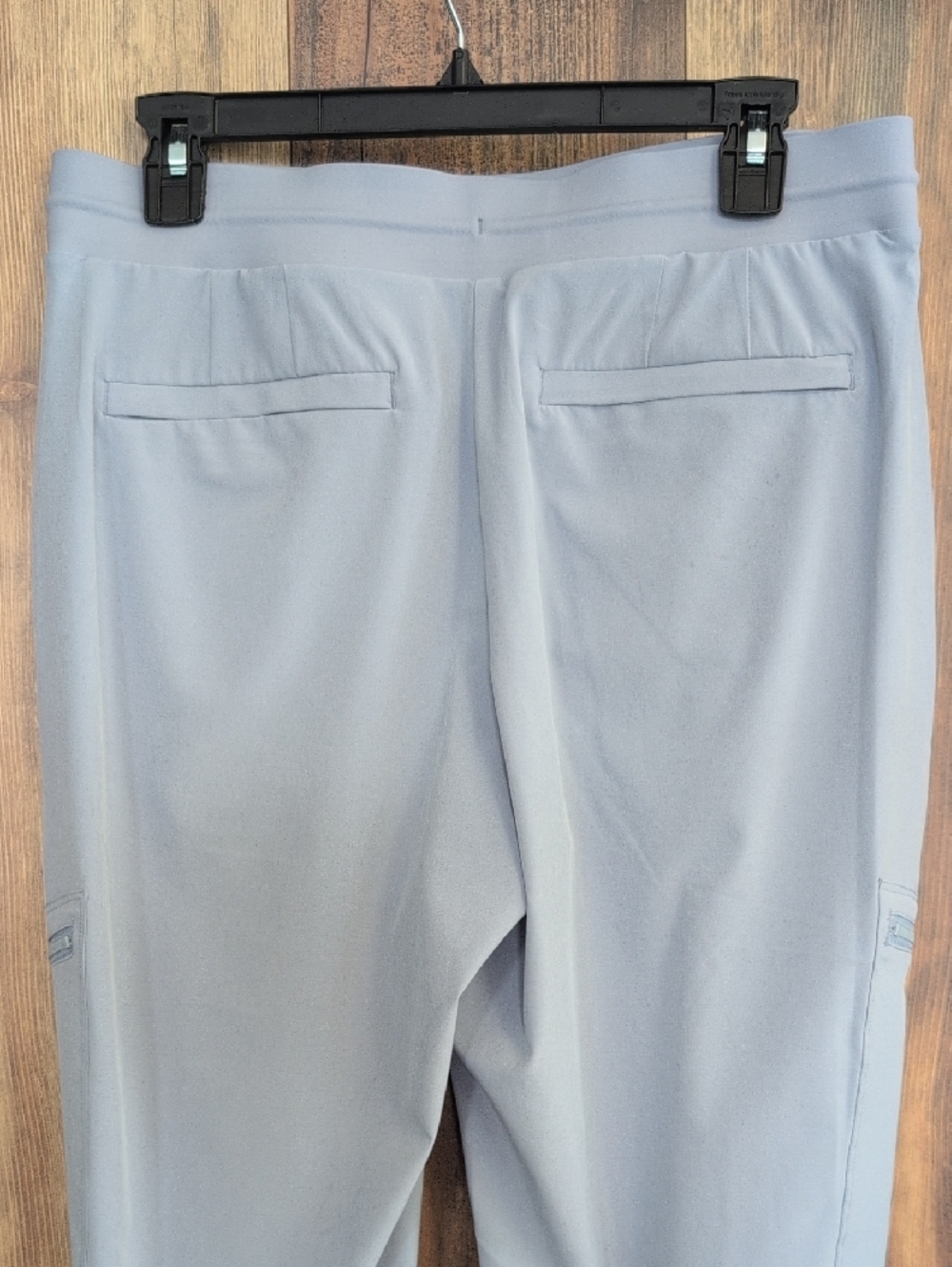 Athleta Blue Gray Drawstring Performance Joggers with Side Pockets 10       R291 - Picture 5 of 10